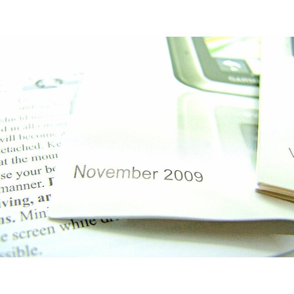 Garmin NUVI 1300 GPS Navigator Cords Micro SD SanDisk Adapter Manuals Included - Picture 7 of 12